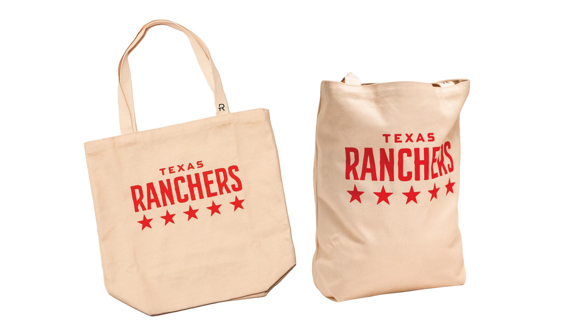 a stylish tote bag with Texas Ranchers theme