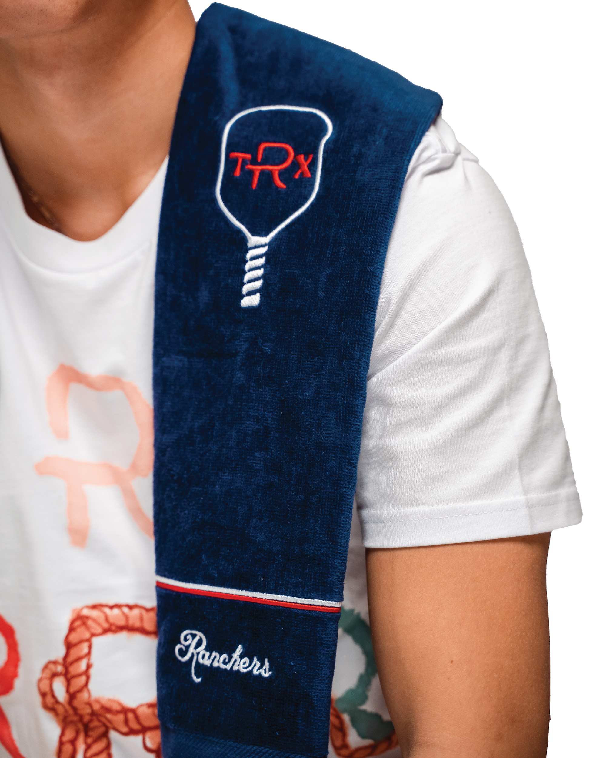 Navy Sweat Towel