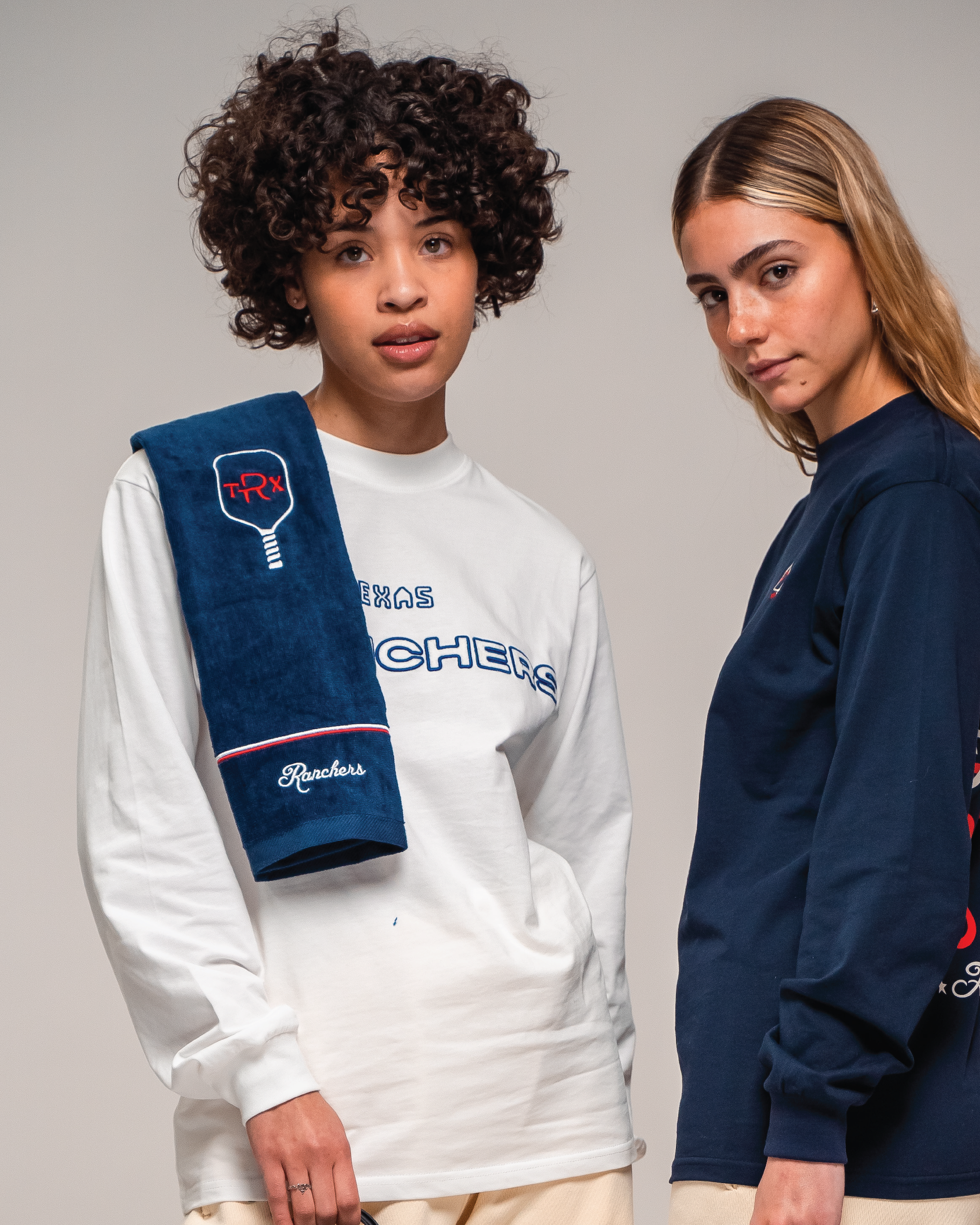 Navy Sweat Towel