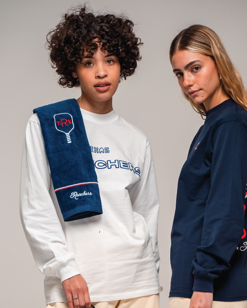 Navy Sweat Towel