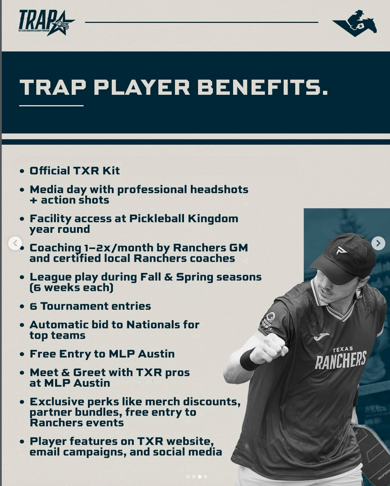 TRAP Adult Monthly Membership